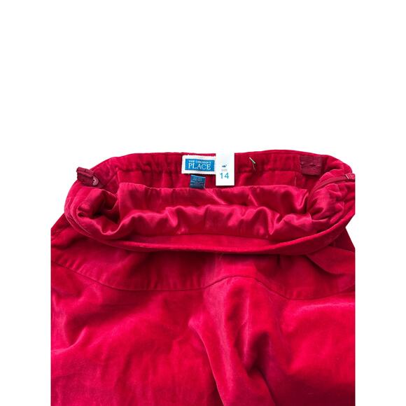 Children’s Place Red Velvet Holiday Party Tulle Skirt NWT Size 14 - Picture 5 of 8